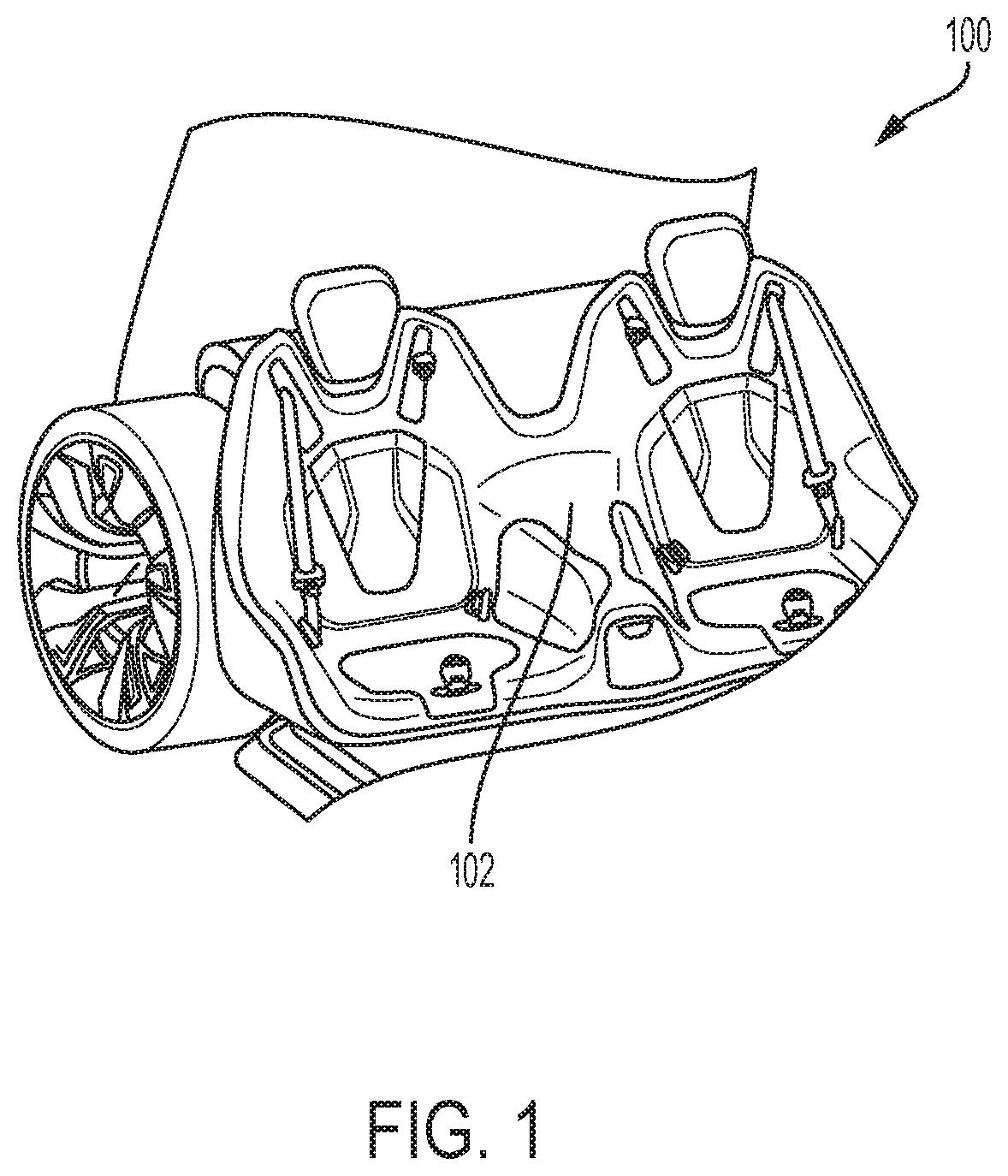 Vehicle passenger seat for passenger seating in a vehicle