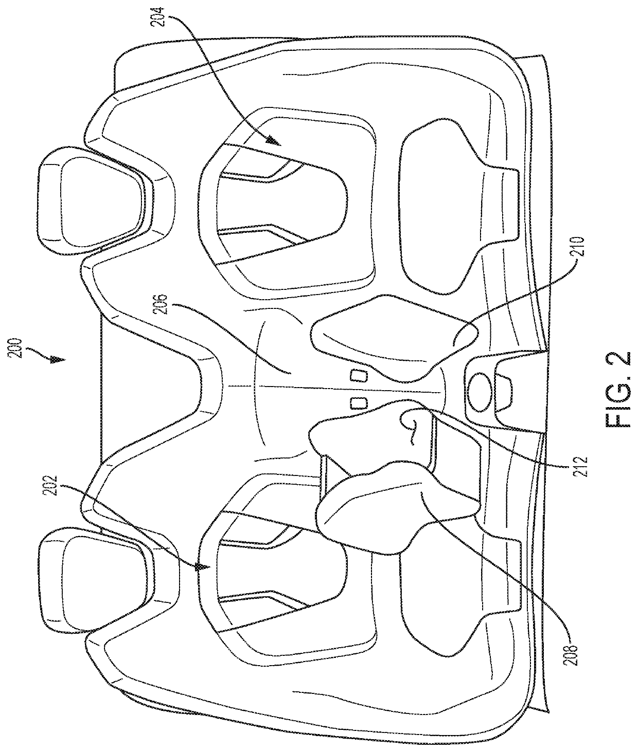 Vehicle passenger seat for passenger seating in a vehicle