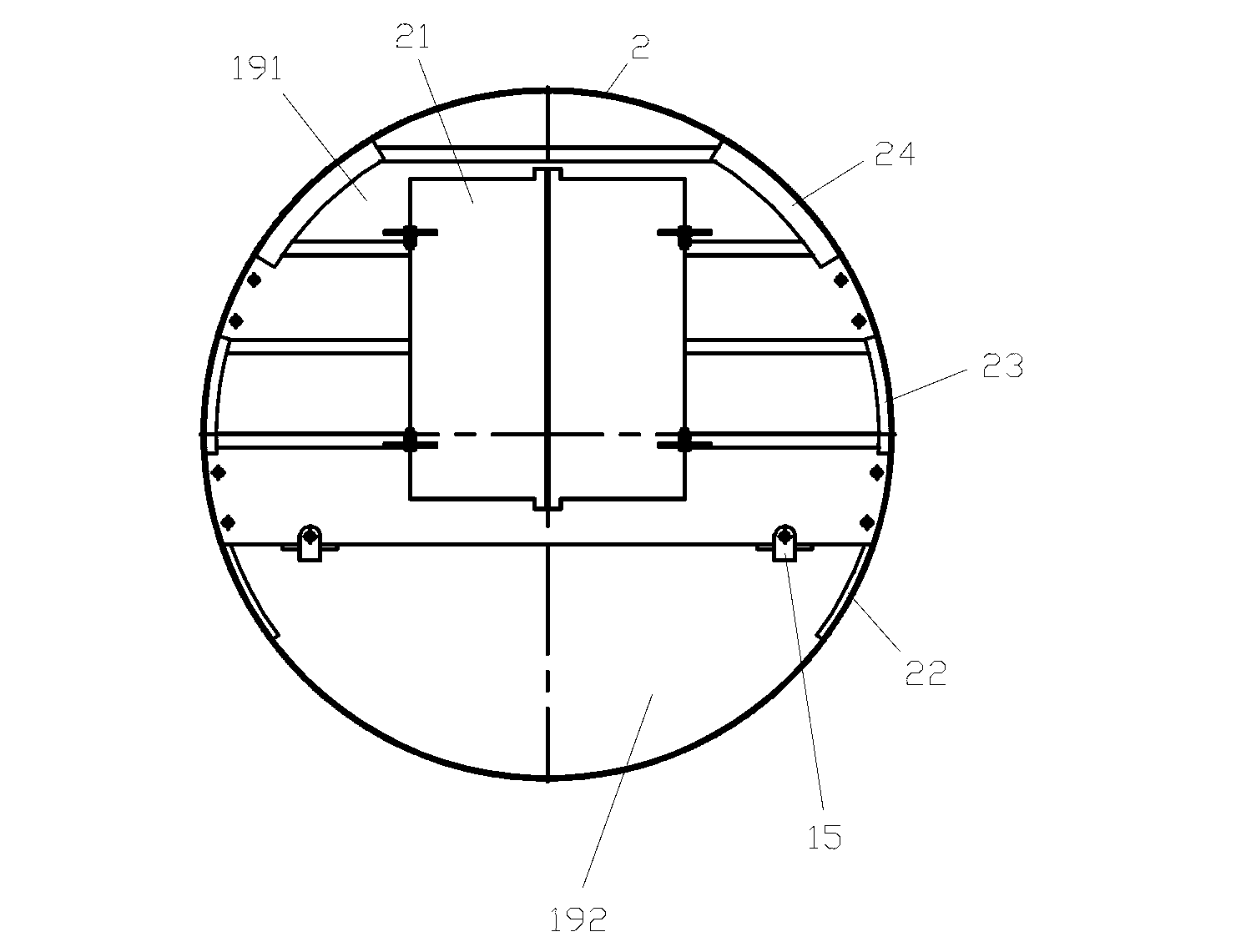 Sewage circulating system