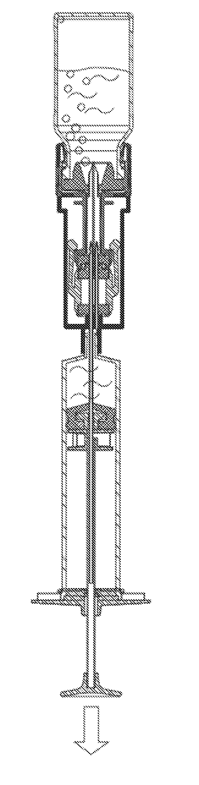 Needle valve and connectors for use in liquid transfer apparatuses