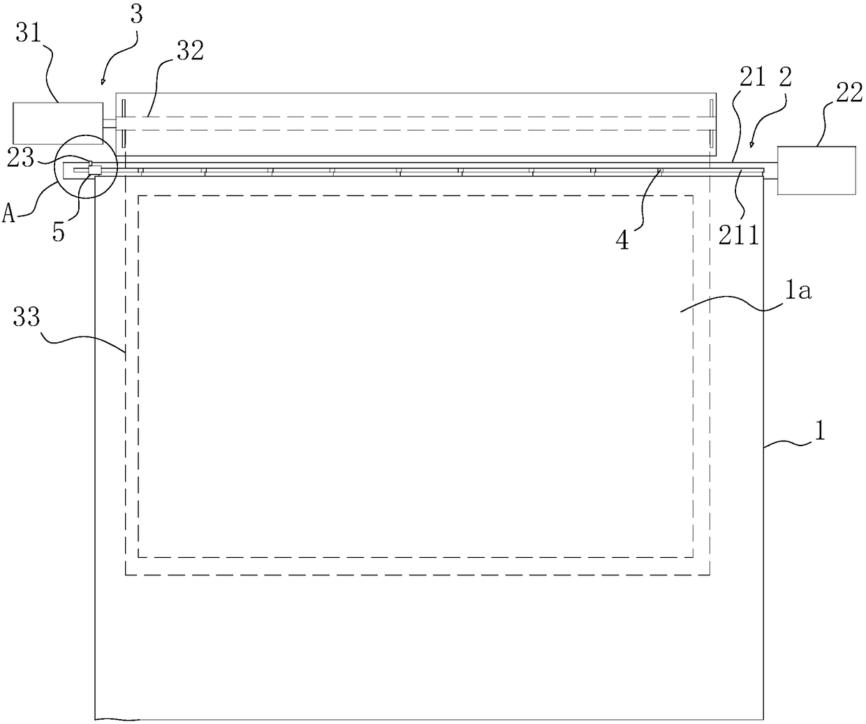 Electric curtain provided with solar power generation device