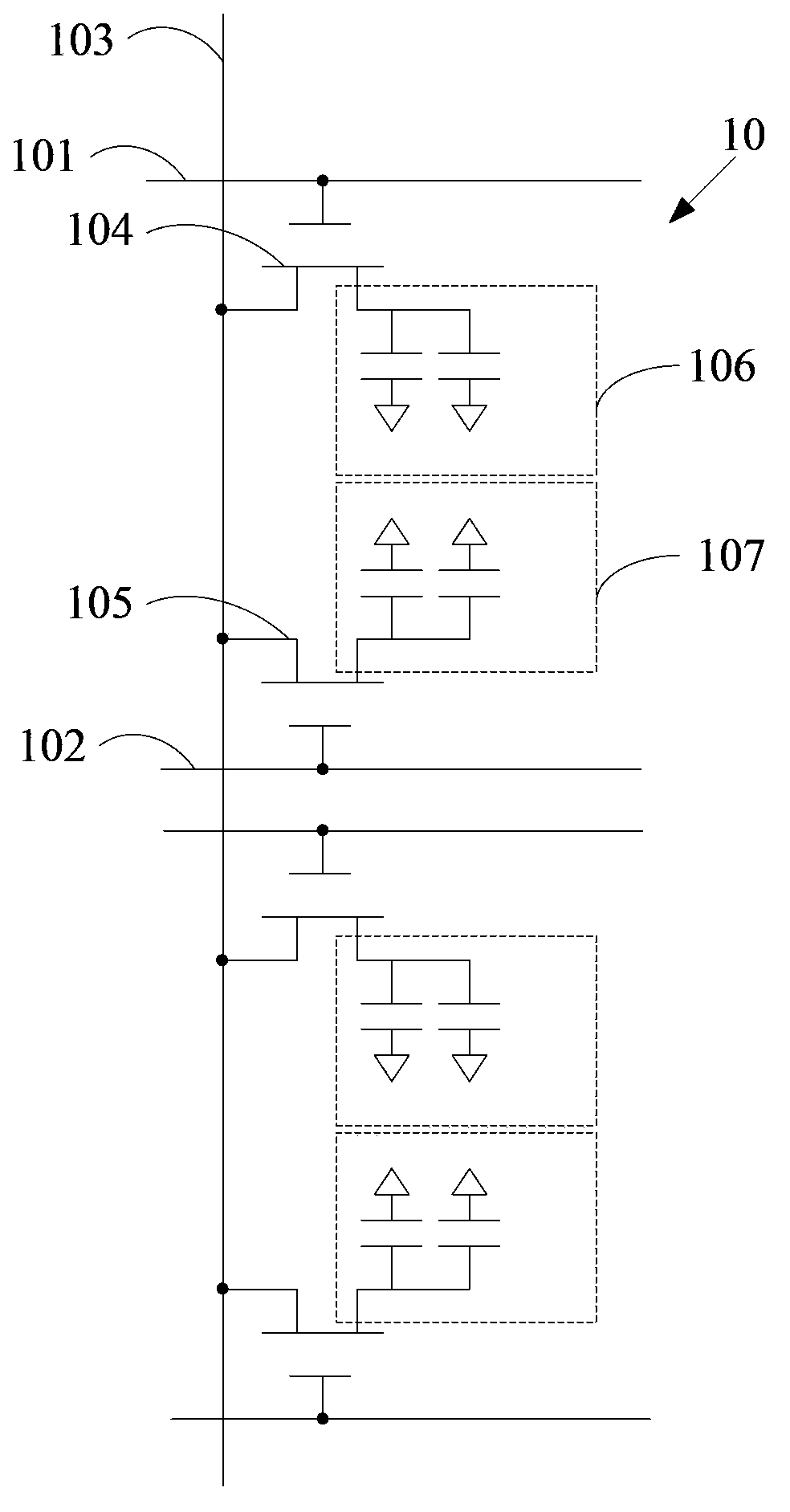 Array substrate and liquid crystal display device
