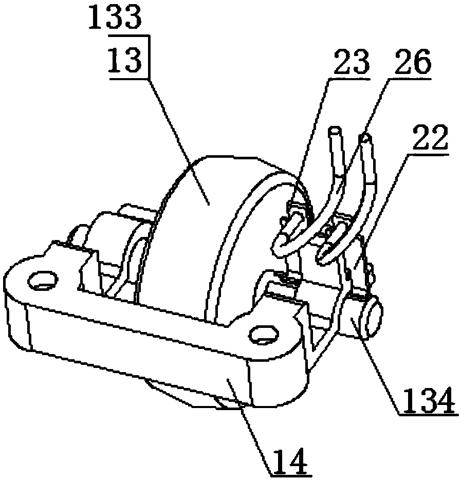 Device for detecting walking state of smart mobile equipment and smart mobile equipment