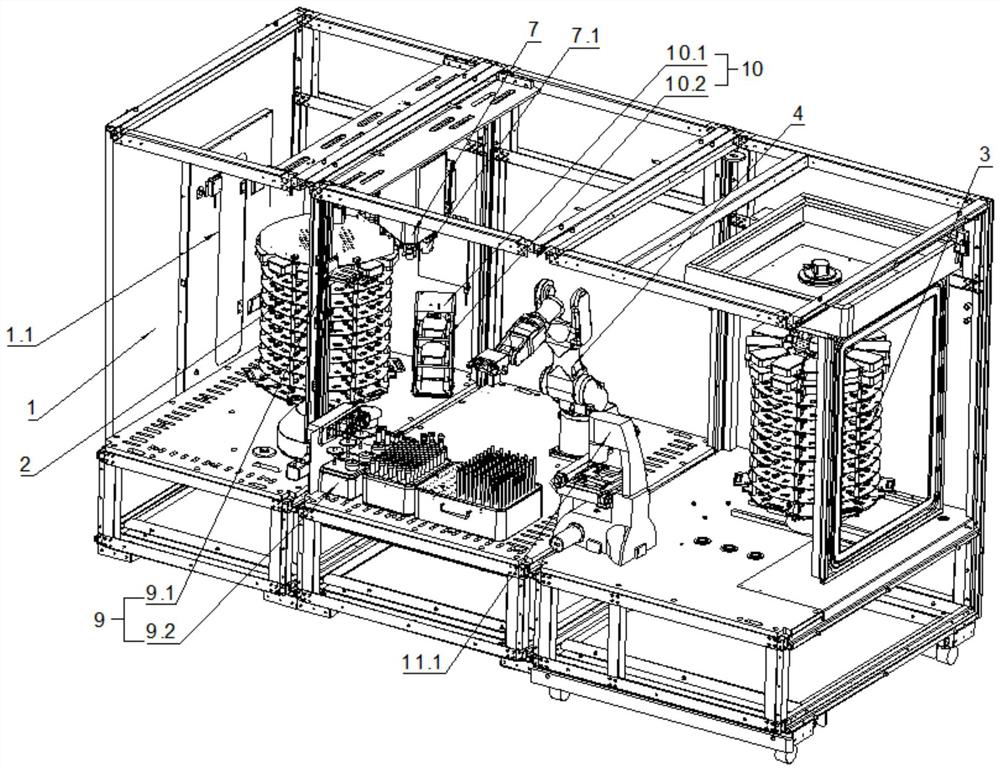 Automatic cell culture workstation