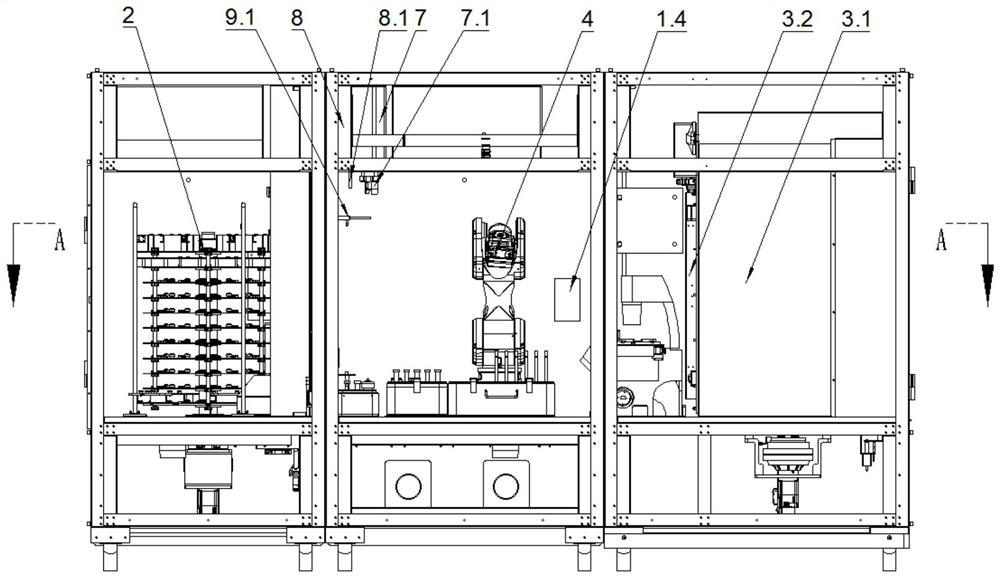 Automatic cell culture workstation