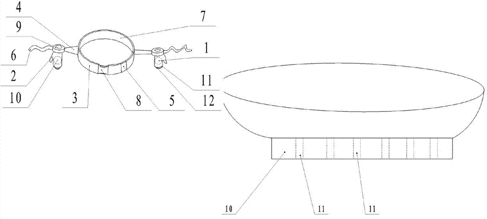 Novel glove preventing tube drawing