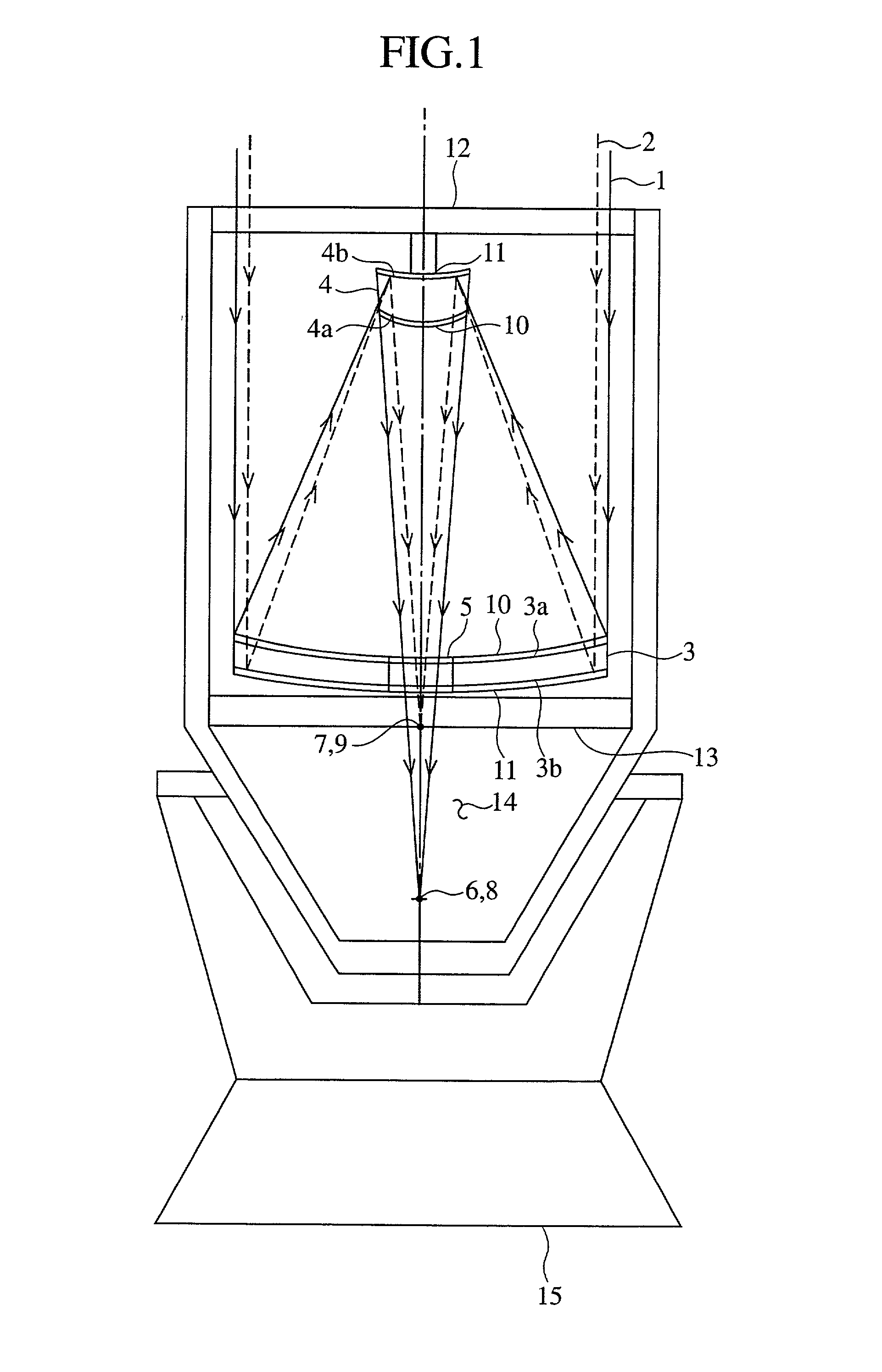 Multi-frequency telescope apparatus for celestial observations using reflecting telescope