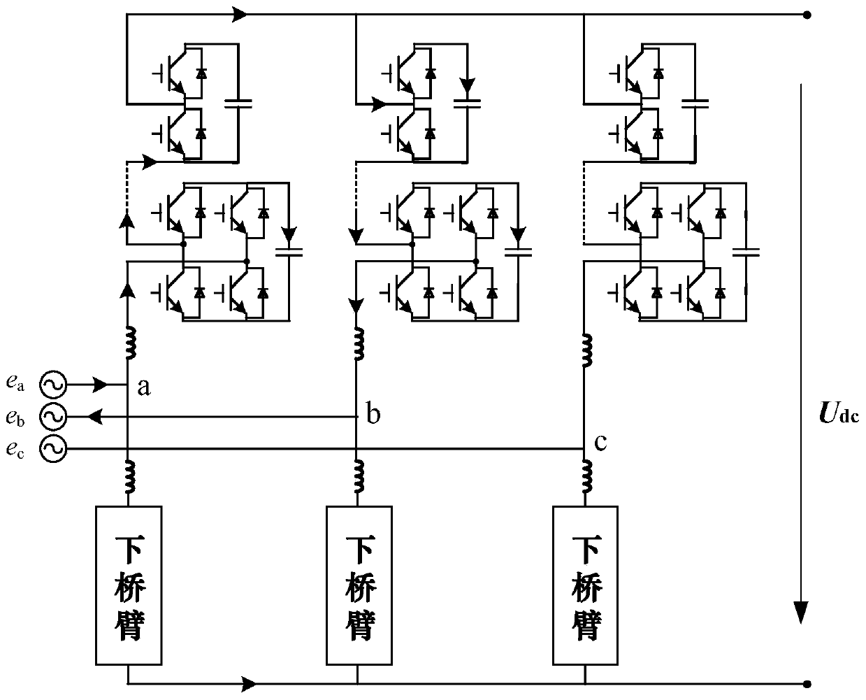 A hybrid mmc start-up charging method