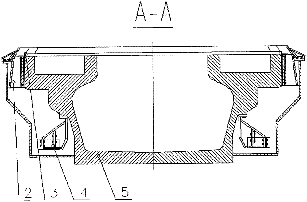 Airflow transportation method for vertical roller mill airflow device of cement raw material slag