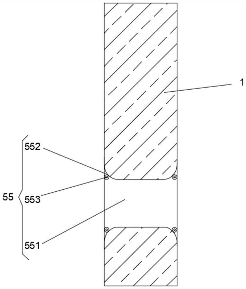 Wristband self-locking type mobile electrocardiograph