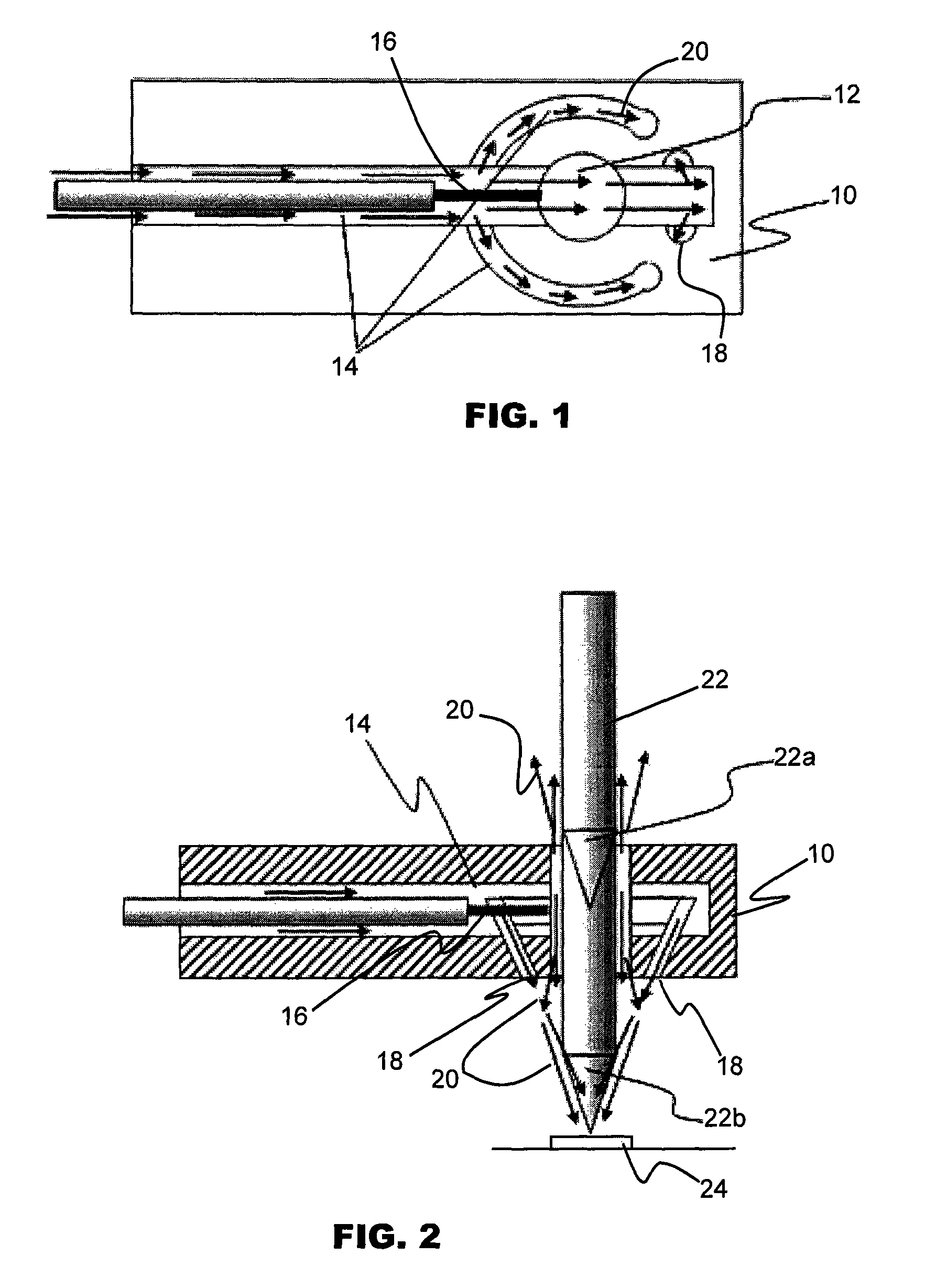 Apparatus for increasing coverage of shielding gas during wire bonding
