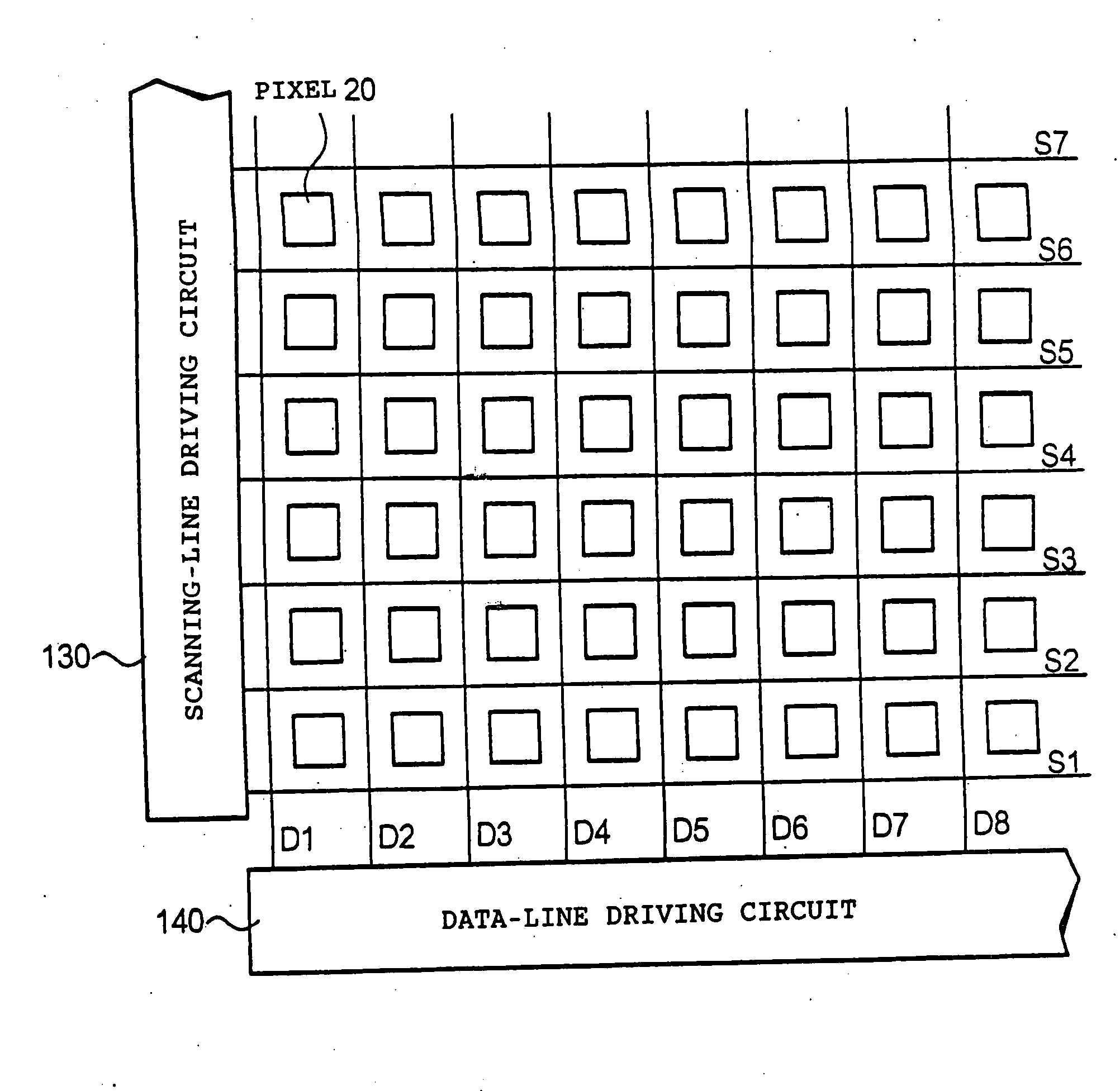 Unit circuit, electronic circuit, electronic apparatus, electro-optic apparatus, driving method, and electronic equipment