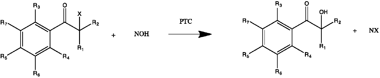 Preparation method of alpha-hydroxyketone photoinitiator