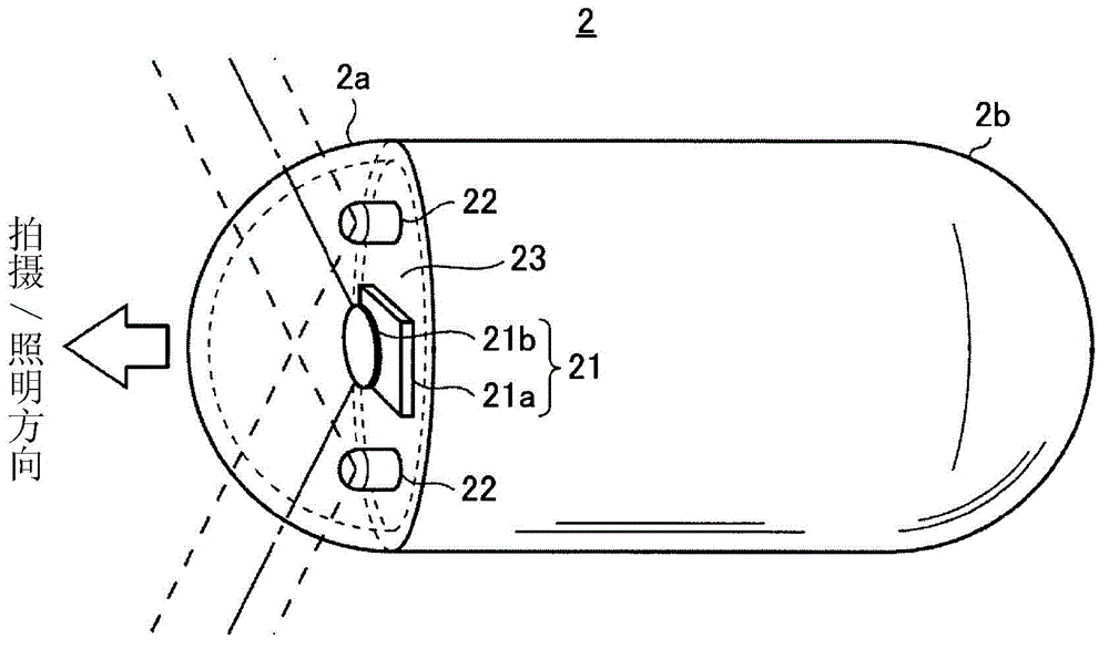 Image-display device and capsule-type endoscope system