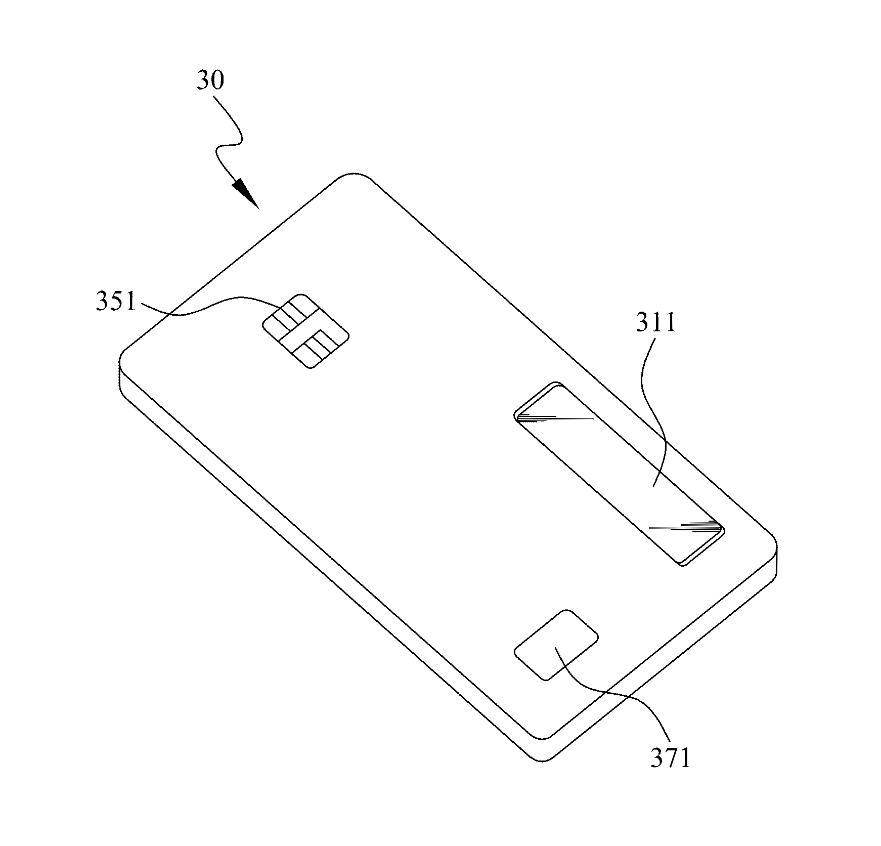 Display-enabled card with security authentication function