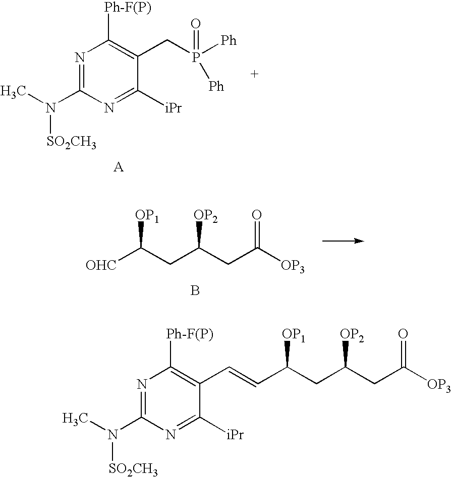 Synthetic Method and Intermediates of Rosuvastatin Calcium and Preparation Methods of Intermediates