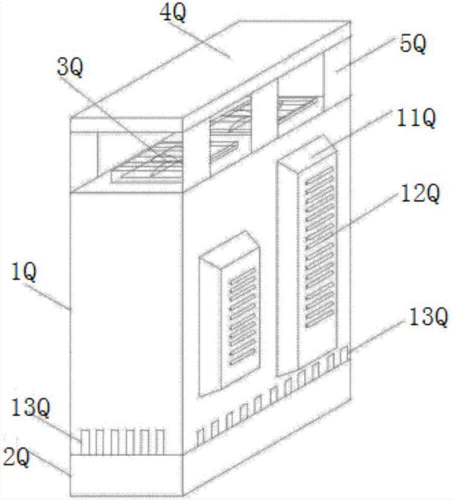 Fixing type home appliance system based on mobile Internet and method thereof