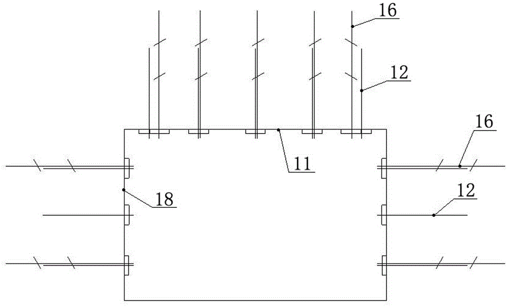 U+U type laneway ventilating system of coalface