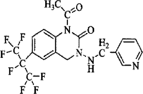 Insecticide composition mixed with amides pesticide