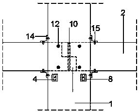 Reinforced fabricated beam-column connection joint