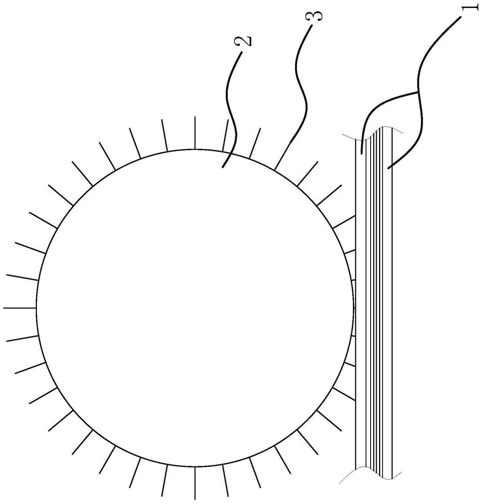 Application of sponge to clothes and clothes made of full sponge