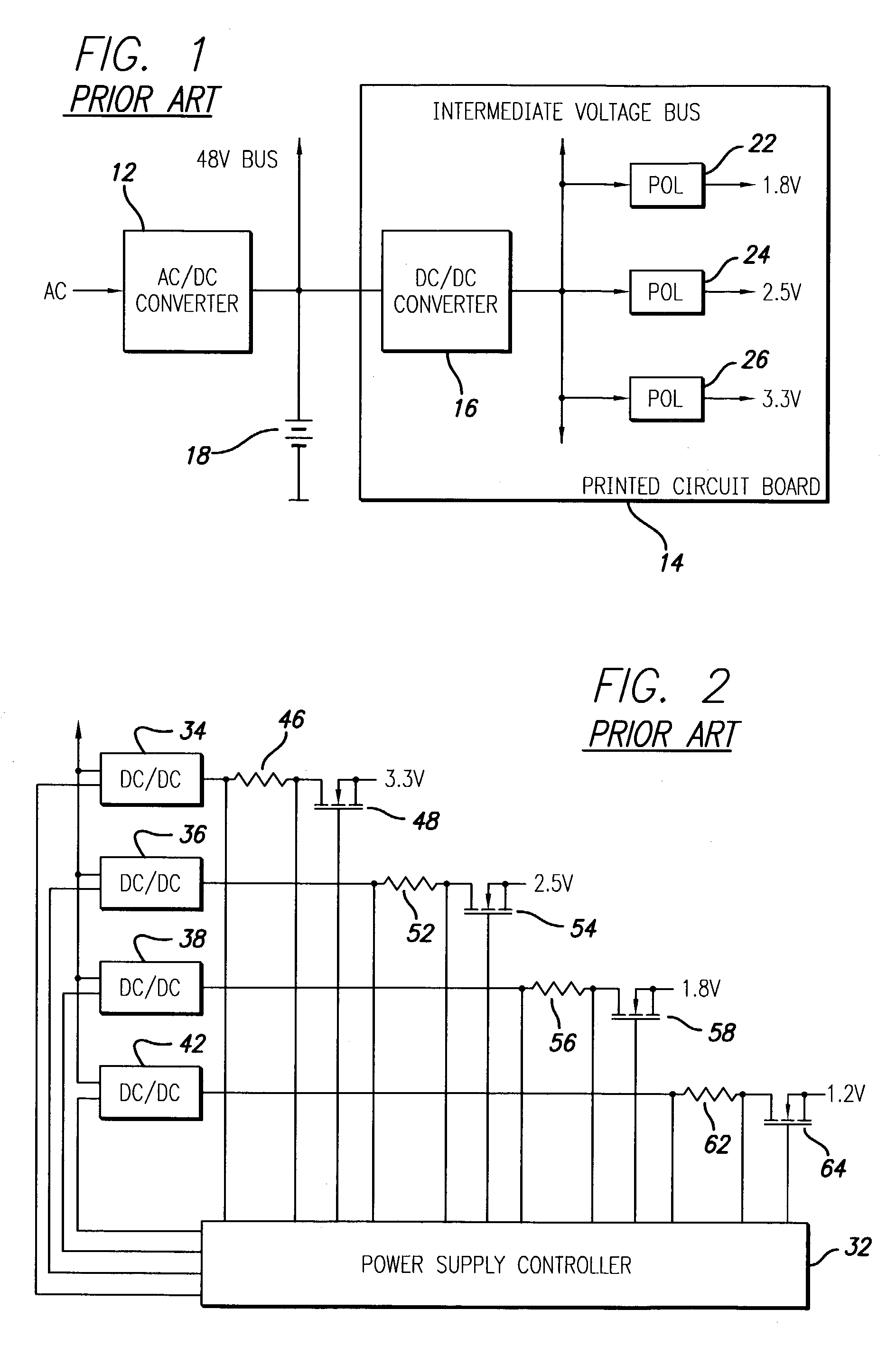 Method and system for controlling and monitoring an array of point-of-load regulators