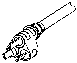 Folding plug and method of assembling the same