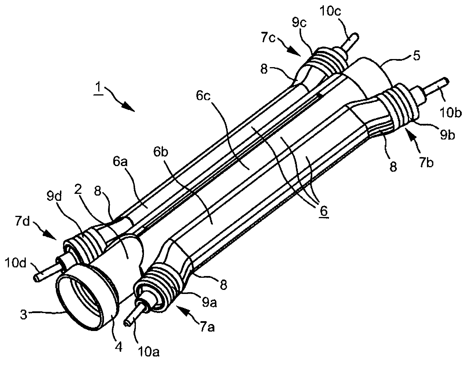 Dynamic flow heater