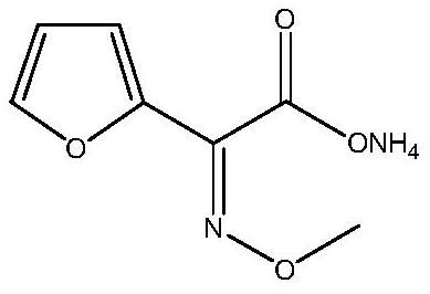 Synthetic method of furan ammonium salt