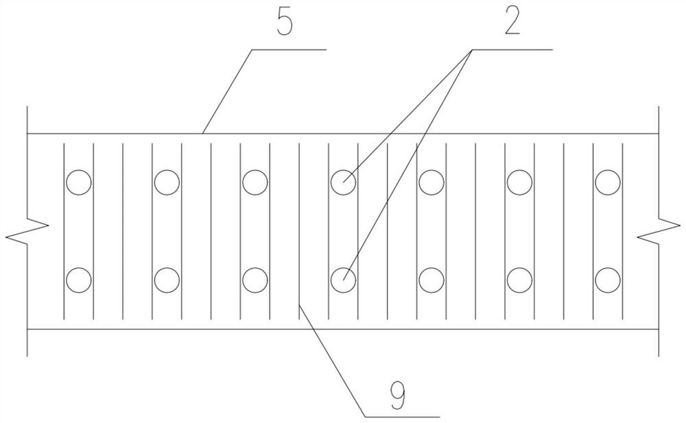 Steel flower tube pile enclosure structure suitable for upper-soft lower-hard stratum and construction method