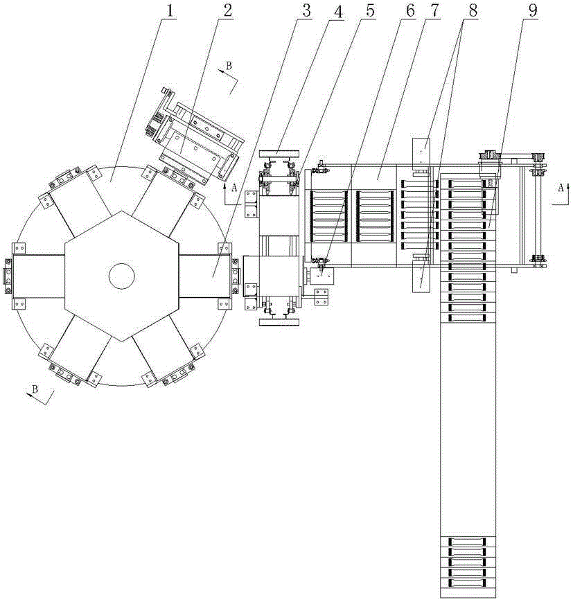 Horizontal feeding packaging machine