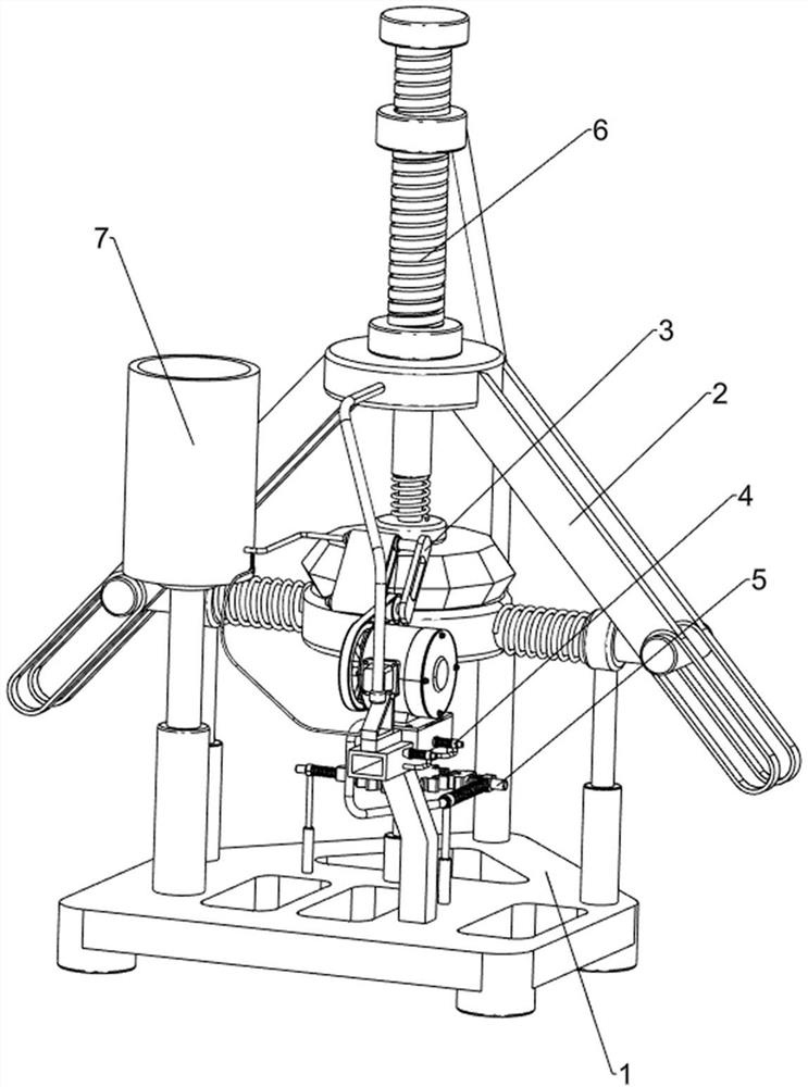 A diamond edge precise auxiliary grinding and polishing equipment