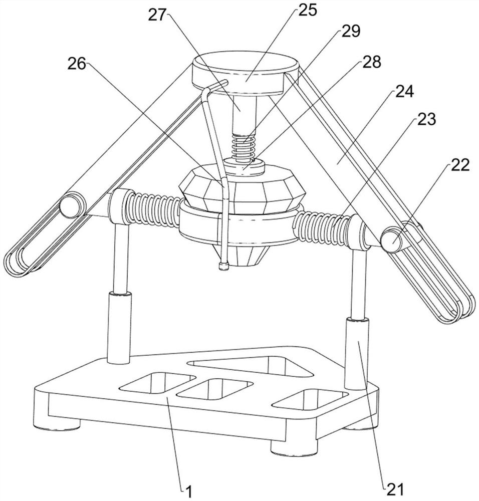 A diamond edge precise auxiliary grinding and polishing equipment