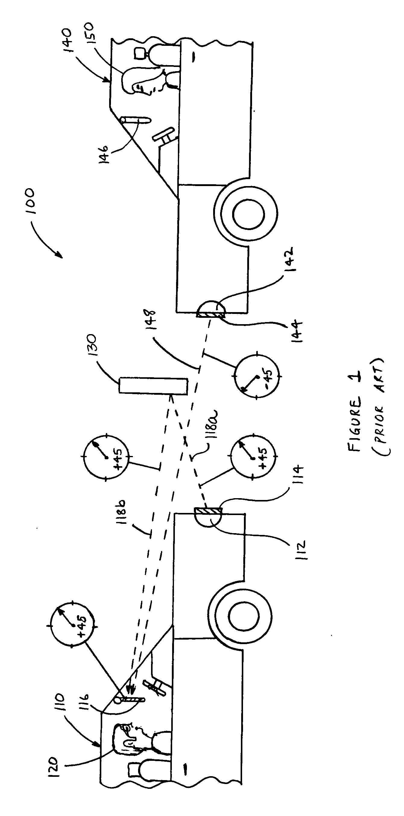 Selective light transmitting and receiving system and method