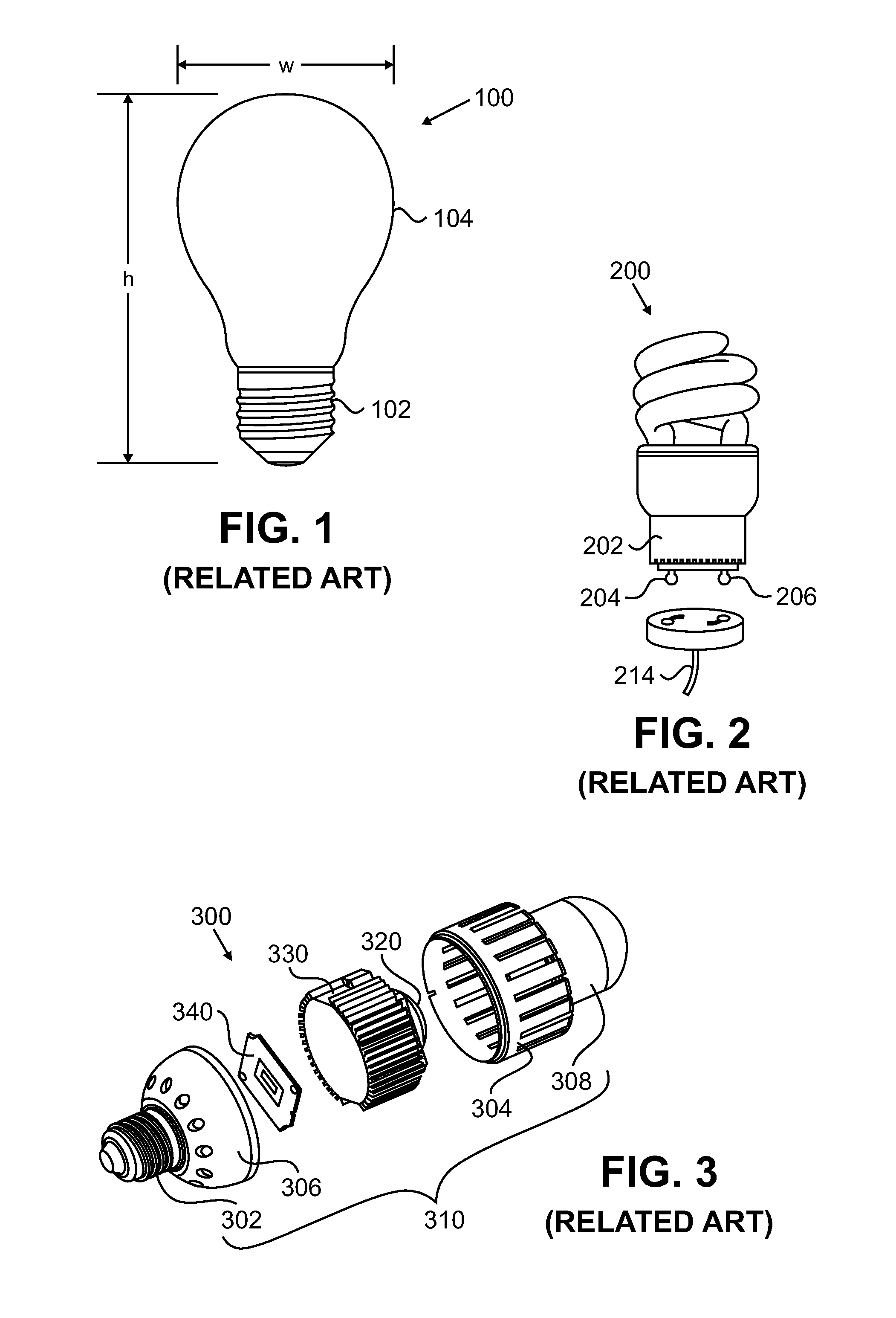Compact Heat Sinks and Solid State Lamp Incorporating Same