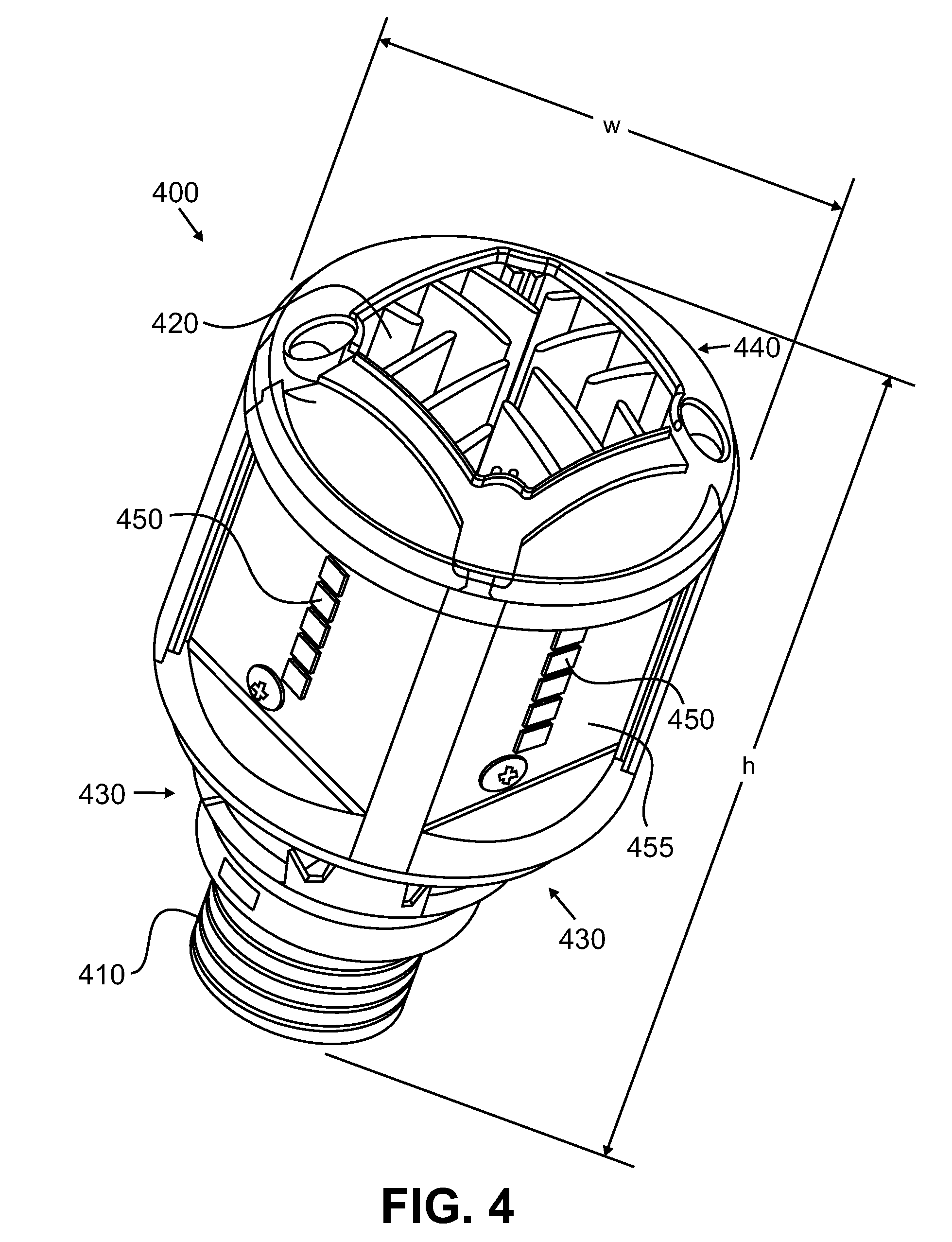 Compact Heat Sinks and Solid State Lamp Incorporating Same