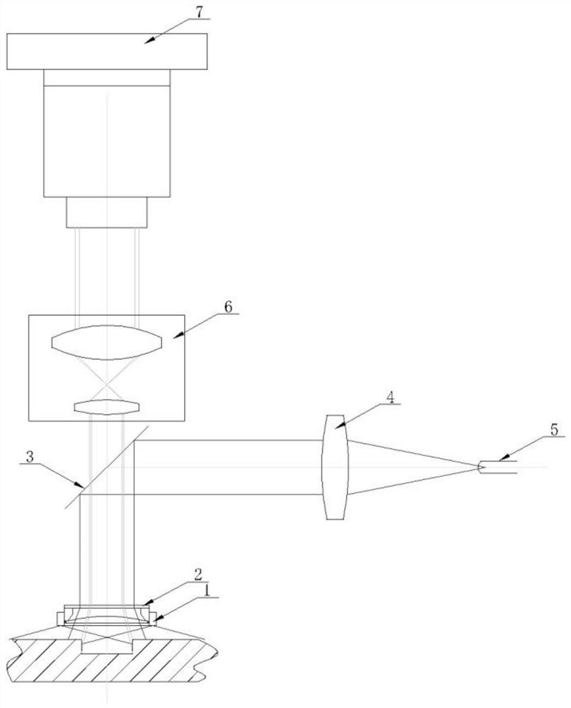 Industrial product micro hole wall defect imaging device and identification algorithm