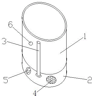 Pen holder with answering and replaying function