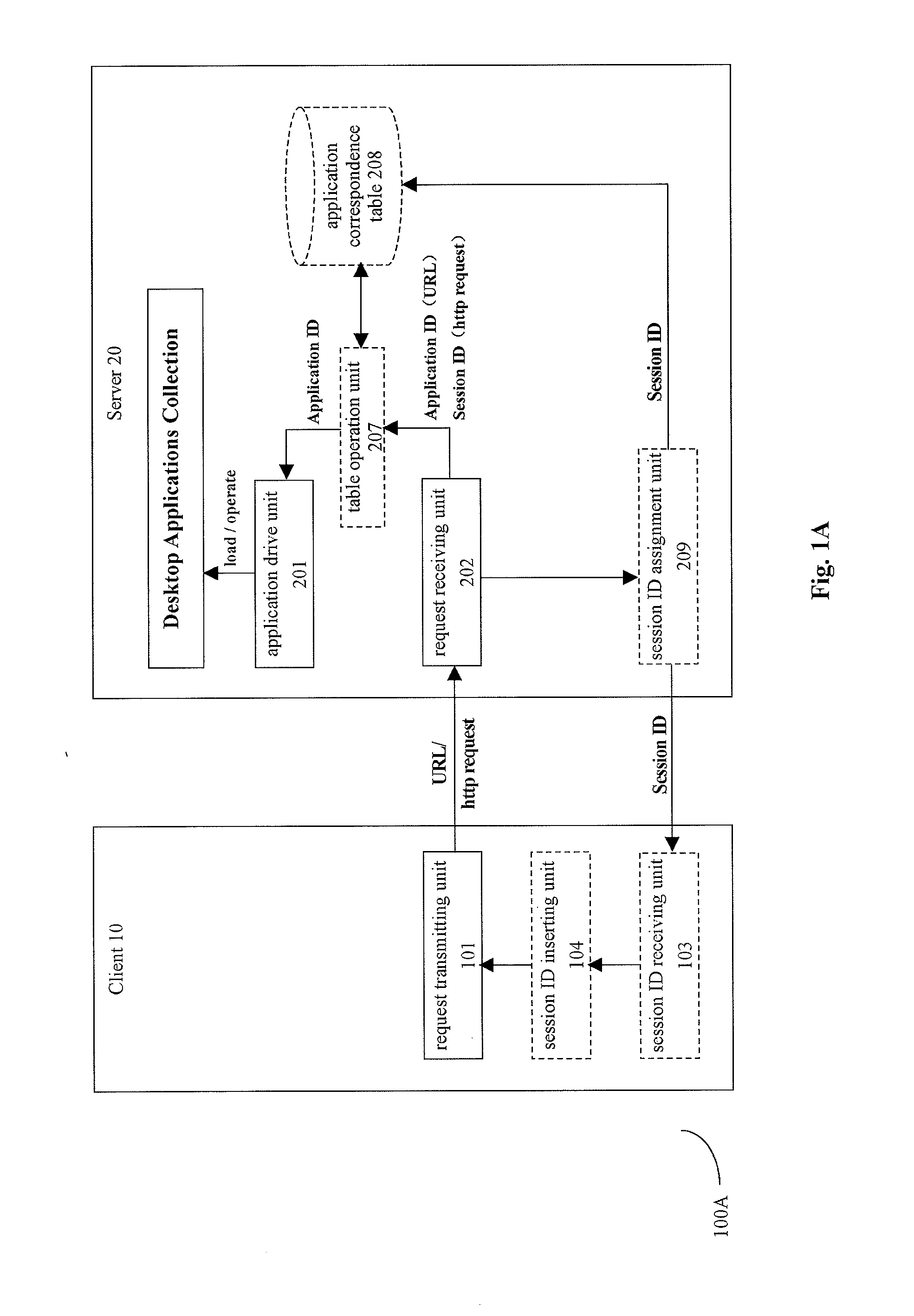 Method and system for converting desktop application to web application
