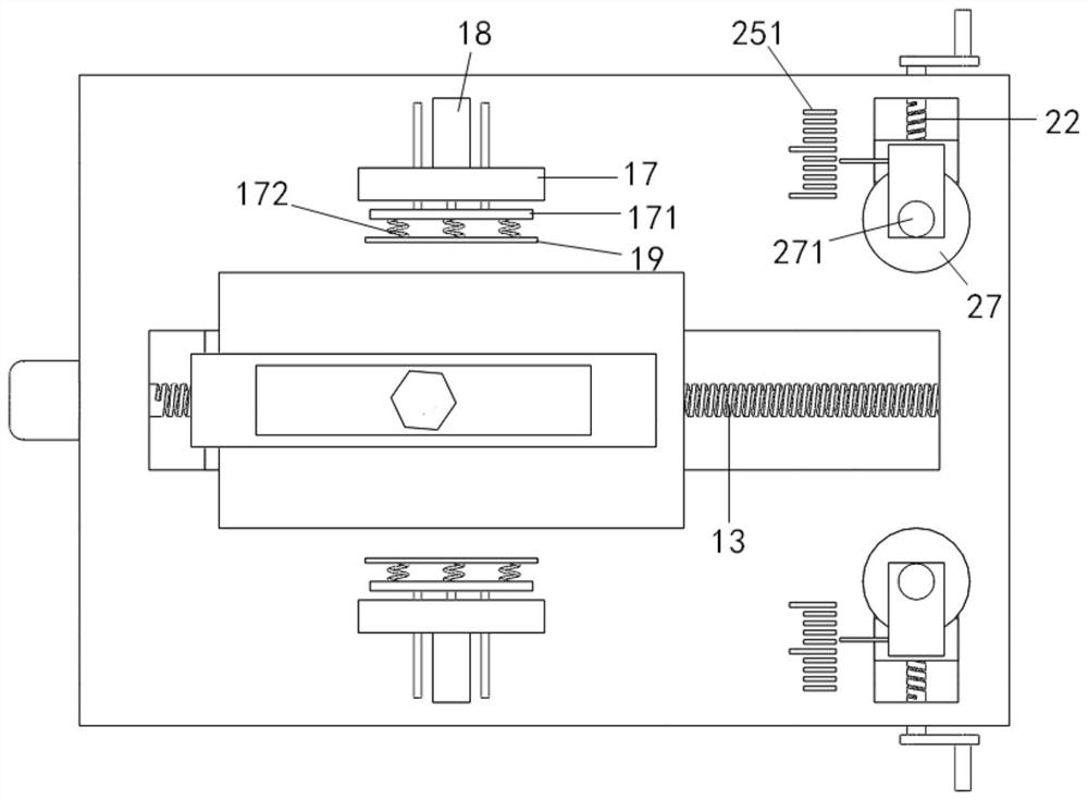 Double-faced grinding device for stainless steel plate edge burrs