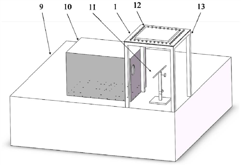 Basal plate for realizing stress in-situ measurement through combination of finite elements, for laser engineered net shaping