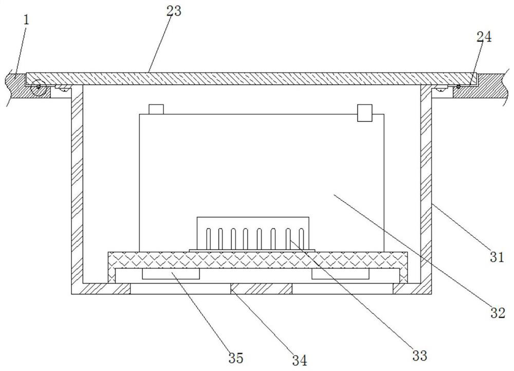 A sapling fixing device with fertilization function for forestry planting