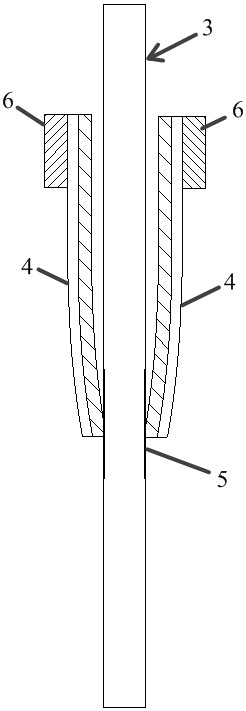 An electrode tweezers with controllable automatic dripping function