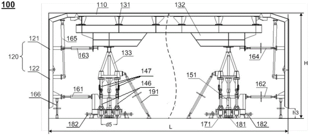 Construction method for concrete pouring of support-changing type formwork trolley and underground channel