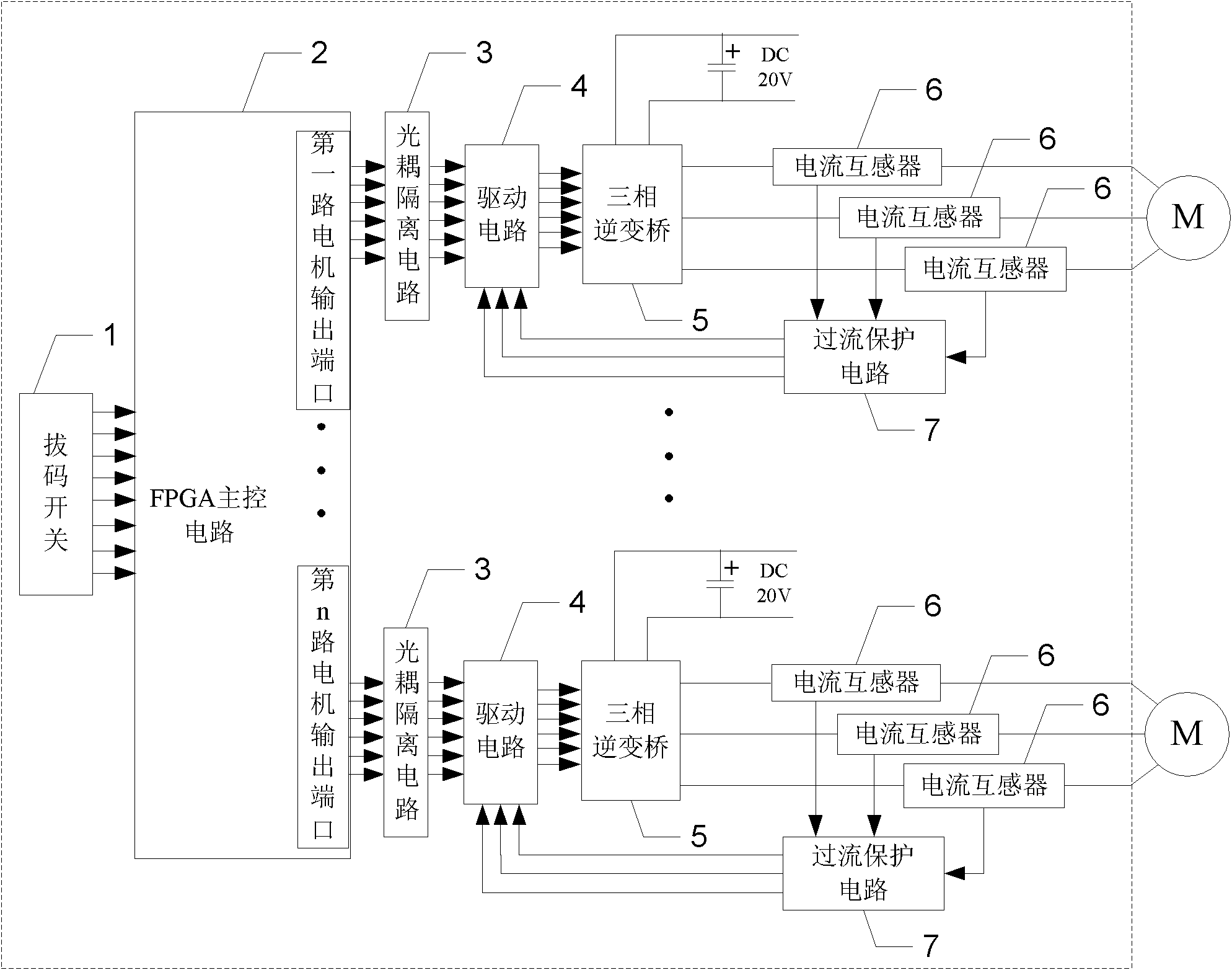 System-on-chip driver of high-subdivision multi-path stepping motor