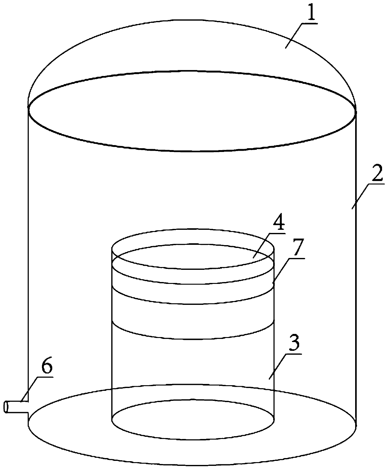 All-weather solar evaporative water purifier and preparation method and application thereof