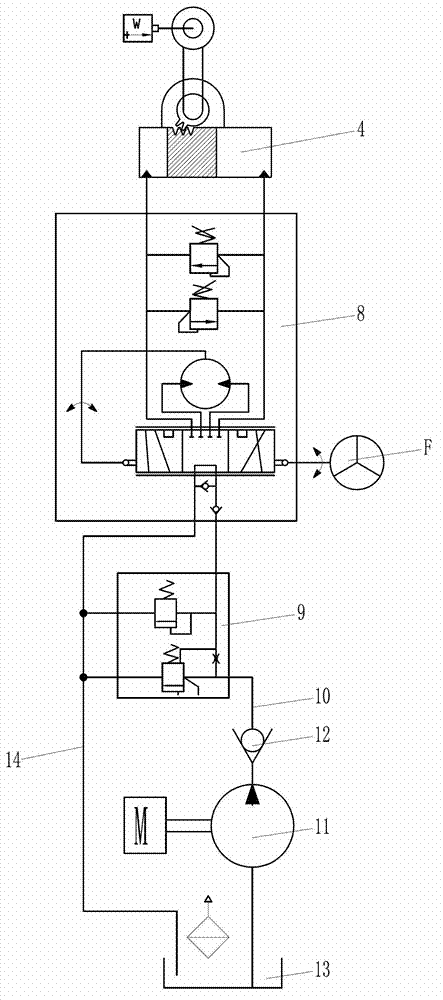Full-hydraulic steering system of double front-axle passenger step