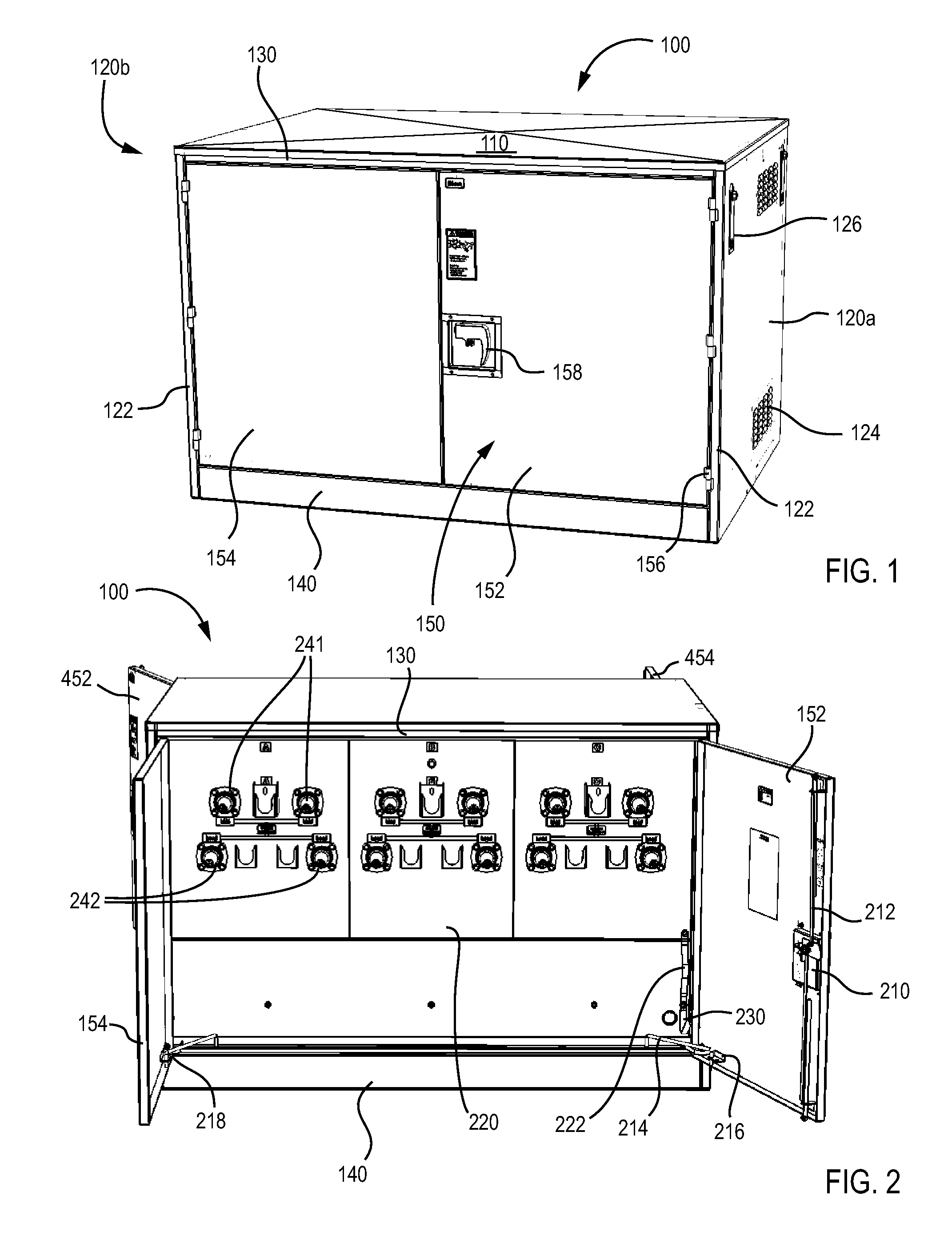 Enclosure system and method for facilitating installation of electrical equipment