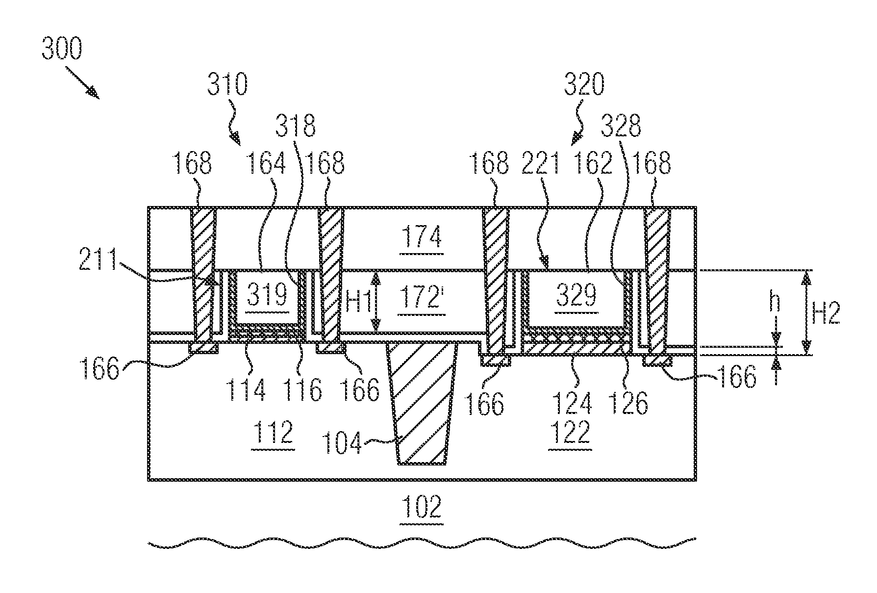 Methods of forming a semiconductor circuit element and semiconductor circuit element