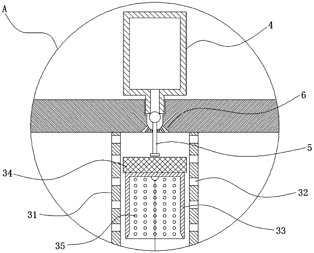 Centrifugal force based rotary sewage pre-treatment device